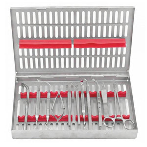 Kits de micro-chirurgie orale manuels en acier inoxydable haut de gamme, instruments de micro-chirurgie endodontique, ensemble complet, réutilisables, légers - Product Image 1