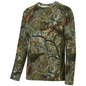 Best Quality Jungle tree Sublimation <b>Print</b> T Shirts Wholesale Outdoor LOW MOQ Best Hunting Long Sleeve T Shirts Customized - Product Image 1
