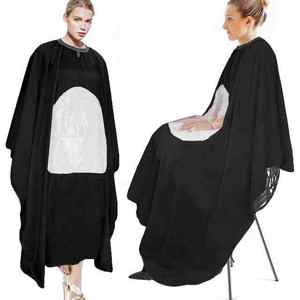 Cape de barbier professionnelle unisexe pour la coupe de cheveux, cape de salon - Product Image 3
