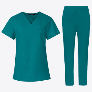 Tenue médicale unisexe haut de gamme en tissu respirant et durable pour hôpitaux et soins infirmiers, personnalisable avec logo - Product Image 5