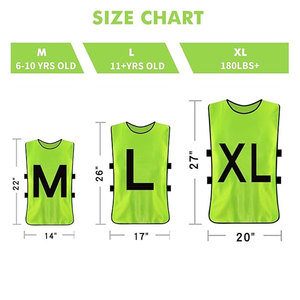 Pennies for Soccer Scrimmage Vest Practice Jersey Lightweight Breathable <b>Training</b> <b>Bib</b> for Team Sports Football Practice Mesh - Product Image 4