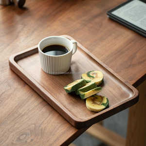 Bandeja DE SERVICIO DE MADERA Simple de estilo moderno para hogar y restaurante Juego de bandejas de servicio de hotel Suministros de hotel de Falak World Export - Product Image 2