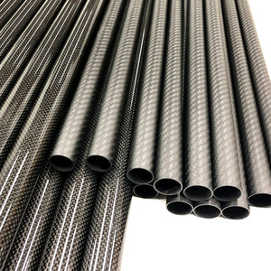 Factory Direct High Quality Carbon Fiber Hollow Pipe Tubing 3k Carbon Fiber Tubing with 100% C Content - Product Image 6