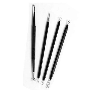Kit Profesional para Eliminar el Acné, Juego de Herramientas de Acero Inoxidable para Eliminar Puntos Negros, para el Cuidado Facial y el Uso Diario de Belleza - Product Image 2
