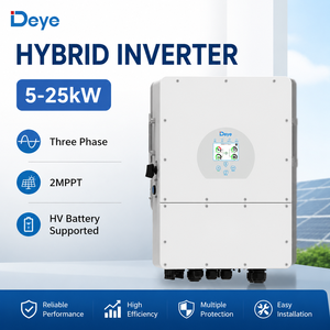 อินเวอร์เตอร์พลังงานแสงอาทิตย์แบบไฮบริดสามเฟส SUN-10/12/15/20/25K-SG01HP3-EU-AM2 ขนาด 10-25 กิโลวัตต์ 2 MPPT รองรับแบตเตอรี่แรงดันสูง มีสินค้าในสต็อก EU - Product Image 1