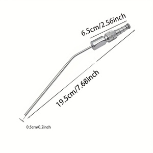Cánula de Succión Médica Frazier, Cánula de Aspiración para Anestesia, Succión Frazier Reutilizable para Uso en Maquinaria, Aprobada por ISO - Product Image 1