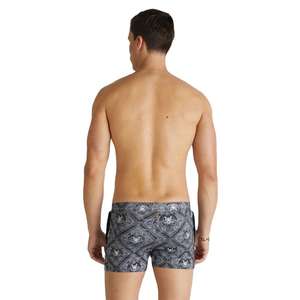 Short de bain décontracté pour homme, taille mi-haute, respirant, séchage rapide, avec logo personnalisé sur le devant, écologique et de haute qualité - Product Image 6