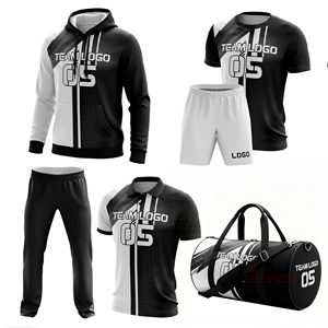 Nuevo Uniforme de Fútbol a la Moda, Personalizado, Camisetas y Sudaderas de Poliéster, Mochila con Características Transpirables, Servicios OEM al por Mayor - Product Image 1