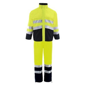 Hi Vis <b>Construction</b> <b>Jackets</b> Men <b>Work</b> Clothes <b>Jackets</b> Waterproof Custom Safety <b>Jackets</b> Hi Vis <b>Work</b> Wear - Product Image 4
