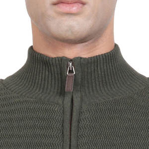 Suéter de Cuello Alto Personalizado para Hombre, Diseño Casual de Punto Grueso, Nuevo Modelo de Invierno, con Logotipo Personalizado - Product Image 6