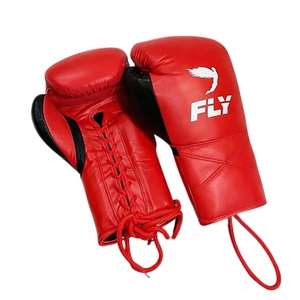 High Quality Unisex MMA Leather Fly Boxing <b>Gloves</b> Professional Adult Lightweight Training Pro Protective <b>Moisture</b> Wicking - Product Image 2