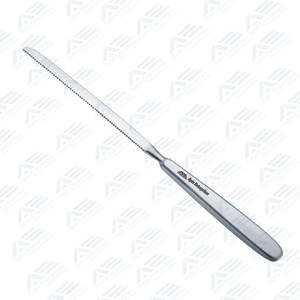 Scie d'amputation Langenbeck 24,5 cm, outil chirurgical en acier inoxydable de haute précision pour les procédures d'amputation, durable et fiable - Product Image 6