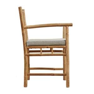 Wholesale Bamboo Garden Chair Natural Outdoor Indoor Seating with Cushion Durable Comfortable Design Furniture OEM ODM - Product Image 3