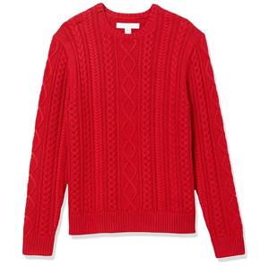 Suéter de Punto para Hombre, 100% Algodón, Cuello Redondo, Tejido de Canalé, Invierno, Logotipo Personalizado en la Parte Delantera, Personalizable, Antipilling, Secado Rápido - Product Image 3