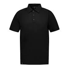 Polo homme coupe ample en jersey épais poly-coton, style hip-hop avec impression graphique multicolore - Product Image 4