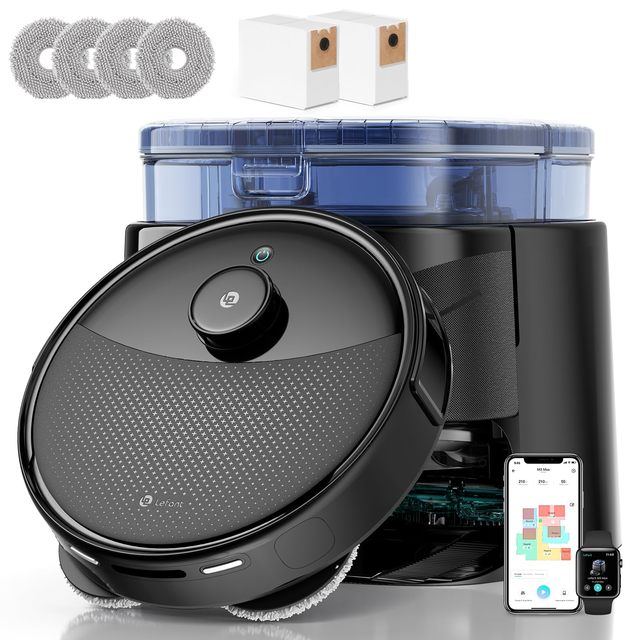 Robot Vacuum and Mop with 20000Pa Laser Navigation and Obstacle Avoidance