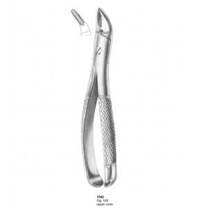 คีมถอนฟัน รุ่น Fig. 100 รูทส์อัปเปอร์รูทส์ (แบบอังกฤษ) |   สแตนเลสเกรดพรีเมียม - Product Image 3