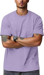 Camisetas Formales Personalizadas para Hombre, Cuello Redondo, Corte Holgado, Diseño con Letras, Algodón Suave Antipilling 230g - Product Image 1