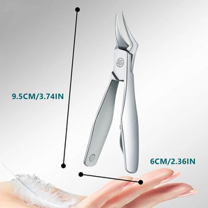 Cortauñas de Alta Resistencia para Personas Mayores y Adultos, con Apertura de Mandíbula Ancha, Cuchilla Ajustada para Uñas de los Pies, Mango Largo con Lima de Uñas y Estuche Protector - Product Image 6