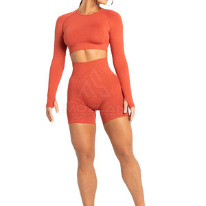 Shorts de compression pour femmes avec logo personnalisé, vêtements de sport d'extérieur, prix d'usine OEM - Product Image 5