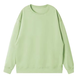 Women's Daily Wear Pullover Oversized Drop Shoulder Sweatshirt Polyester / Cotton <b>Material</b> Casual Winter Wear with Custom Logo - Product Image 4