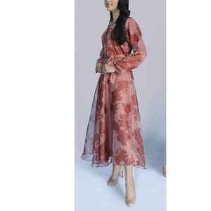 Vestido Casual de Verano para Mujer, Estampado Floral, Elegante, Cómodo, Holgado, a la Moda, para Uso Diario - Product Image 3
