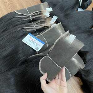 ลดราคาพิเศษเดือนมีนาคม มีสินค้าพร้อมส่ง หลายขนาด 5x5 HD Lace Closure ผมแท้เวียดนามต่อผม 13x6 Lace Frontal - Product Image 1