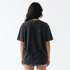 Oversized Streetwear Logo Embroidery Acid Washed T <b>Shirt</b> <b>Women</b> Vintage T-<b>shirts</b> <b>Loose</b> Fit Plus Size T-<b>Shirt</b> <b>For</b> <b>Women</b> - Product Image 6