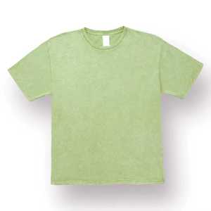Camiseta de Hombre, Estilo Urbano, Corte Regular, Tejido Francés de Poliéster/Algodón 320GSM, Lavado Ácido, Ecológica, de Secado Rápido - Product Image 5