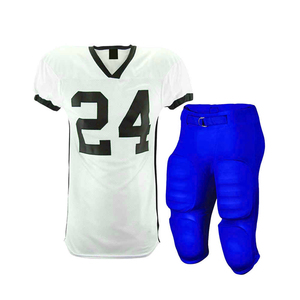 Conjunto de Uniforme de Fútbol Americano para Adultos, Sublimación Personalizada, Talla Grande, Jersey de Manga Corta y Pantalones, Ropa Deportiva Unisex para Equipos - Product Image 6
