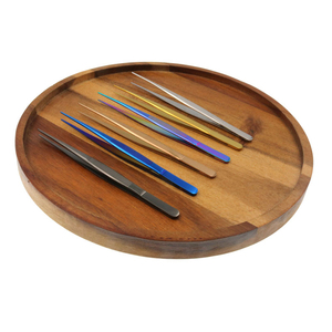 Pinzas de chef, pinzas de cocina, pinzas para emplatar, pinzas de precisión para chef, pinzas de chef de acero inoxidable - Product Image 6