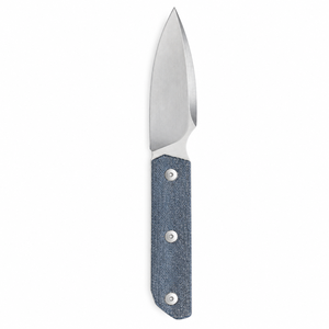 Cuchillos de Caza de Hoja Fija Premium con Mango Texturizado Azul, Hoja de Acero Afilada, Cuchillos para Acampar al Aire Libre, Senderismo y Bushcraft - Product Image 1