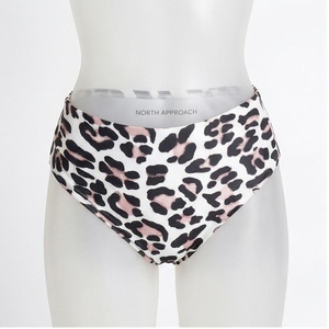 NORTH APPROACH – Bas de bikini taille haute imprimé léopard pour femme, maillot de bain extensible, coupe régulière, sous-vêtement tricoté à motifs - Product Image 1