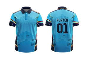 ผู้ผลิตเสื้อคริกเก็ตแบบซับลิเมชั่นตามสั่ง OEM ODM เสื้อผ้ากีฬาคริกเก็ตแห้งเร็ว ขายส่ง เสื้อคริกเก็ตระบายอากาศได้ดี แบบกำหนดเอง - Product Image 6