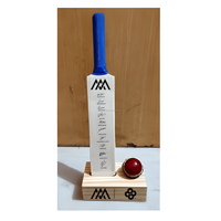 Bâton de cricket miniature haut de gamme, cadeau d'entreprise exécutif, souvenir gravé de luxe, cadeau d'affaires haut de gamme, bâton commémoratif