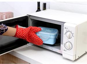 Gants de four en coton résistants aux hautes températures, sûrs et confortables, avec prise en main optimale, niveau de protection ANSI/ISEA 4, trou pour le pouce, logo personnalisé - Product Image 4