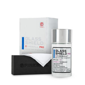 Fireball Ceramic Glass Shield Pro 50ml Revêtement de verre hydrophobe avancé Fort effet de goutte d'eau Durabilité 1 an - Product Image 6