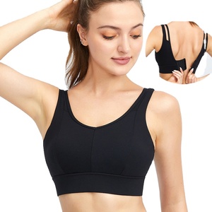 High Quality Women's Leopard Sports Bra Fitness Workout <b>Running</b> Hot Sale Sexy <b>Padded</b> Yoga High Support Beautiful Stretch Back - Product Image 1