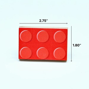 Handmade Modern Red Drawer Knobs Dresser Door Handles <b>Cupboard</b> Pulls <b>Pine</b> Wood Cabinet Kitchen Handle Top Easy Installation - Product Image 5