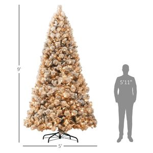 Albero di Natale di Lusso in Pino da 2,7m, Personalizzabile 210cm-300cm, Materiale PET PVC PE, Base in Metallo, Bacche Premium Personalizzate - Product Image 4