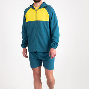 High Quality Streetwear Windbreaker Set <b>Men's</b> New Design Waterproof <b>Shorts</b> Sets <b>Short</b> for <b>Men</b> - Product Image 3