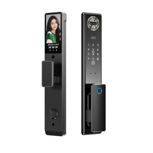 Tuya 3D thông minh khóa Mèo Mắt vân tay mật khẩu an ninh nhà hệ thống OEM/ODM nhà máy tùy chỉnh thép Wifi thẻ nhớ - Product Image 5