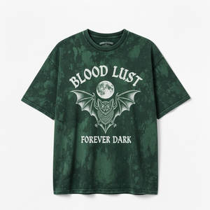 Camiseta con efecto acid wash para hombre, tela de algodón suave, estilo vintage lavado, transpirable, corte relajado, ideal para uso diario informal. - Product Image 4