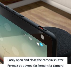 <b>Echo</b> <b>Show</b> 10 (3rd Gen) HD Smart Display with Motion & <b>Alexa</b>, Charcoal - Product Image 6