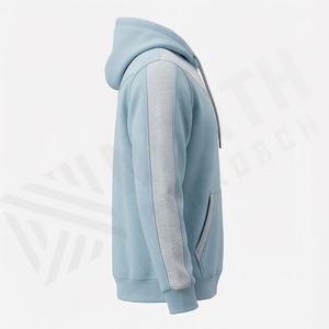 Sudadera con Capucha de Primera Calidad con Lavado Ácido para Hombre, Diseño Urbano, Sudadera Informal de Forro Polar, Ropa Personalizada en Color - Product Image 3
