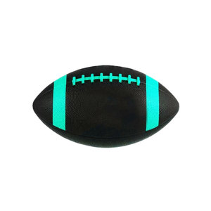 Ballon de rugby classique en caoutchouc extensible, design personnalisé, logo couleur sur mesure, pour sports de plein air, vente en gros 2026 - Product Image 4
