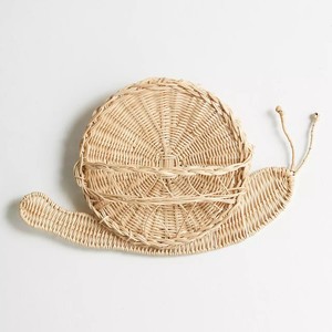 Rattan wall hanging <b>basket</b> lowest price <b>wicker</b> wall-mount <b>baskets</b> for kids room decoration - Product Image 5