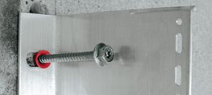Fixations pour cadres HI LTI HRD-H 10x80 avec vis à tête hexagonale, zincées, pour béton, expansion. - Product Image 3