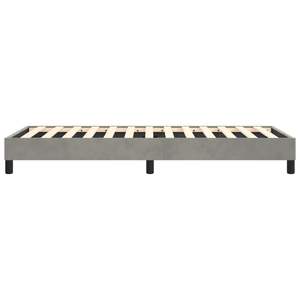 Base de Cama Tapizada en Gris Claro - Product Image 6
