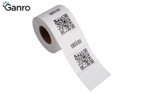 Échantillon gratuit du fabricant : Étiquettes thermiques 4x4 pour colis d'expédition, 100x100, impression directe, étiquettes d'emballage thermiques